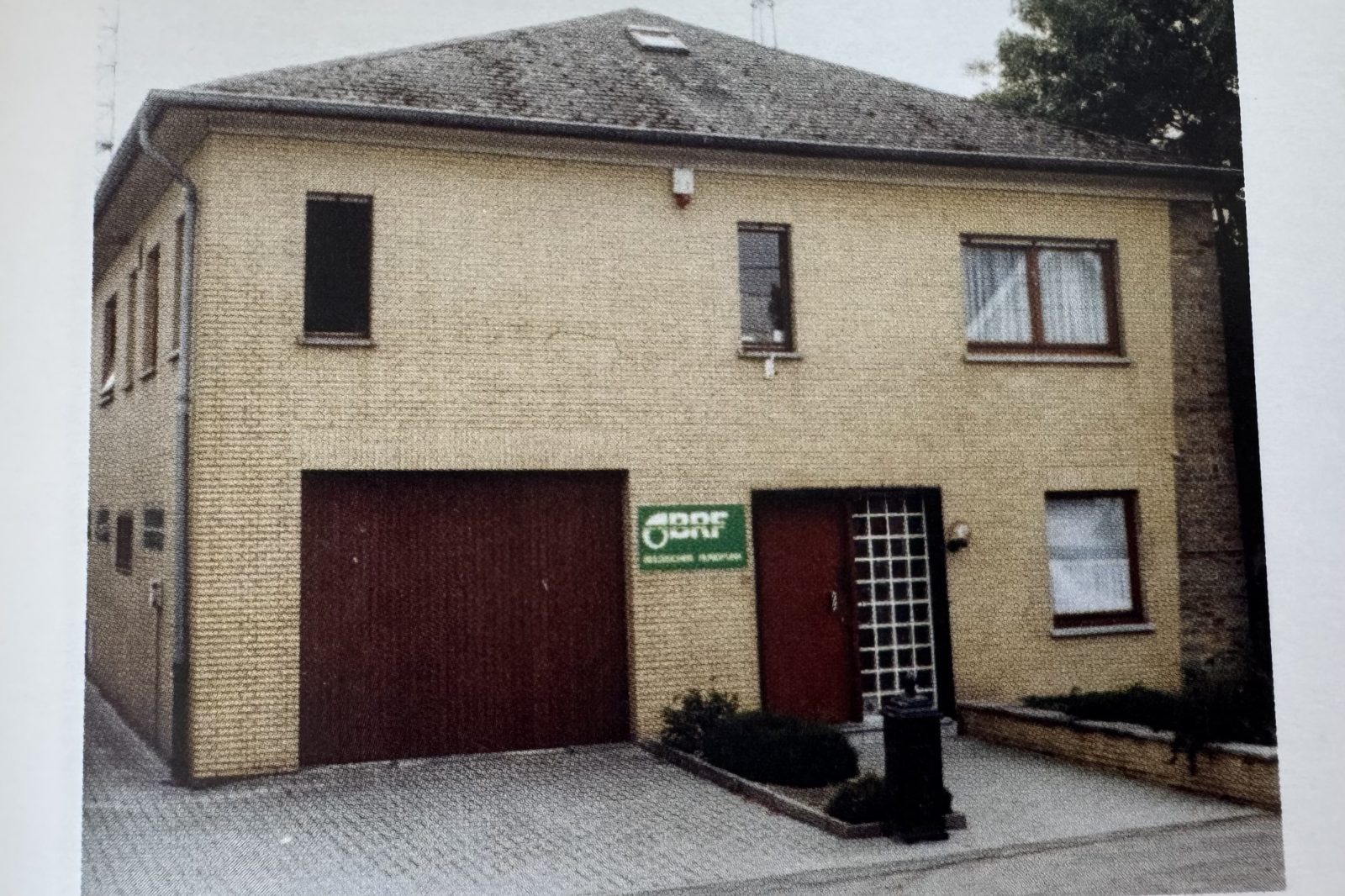 Das BRF-Funkhaus an der Eupener Hochstraße (Bild: BRF-Chronik) 